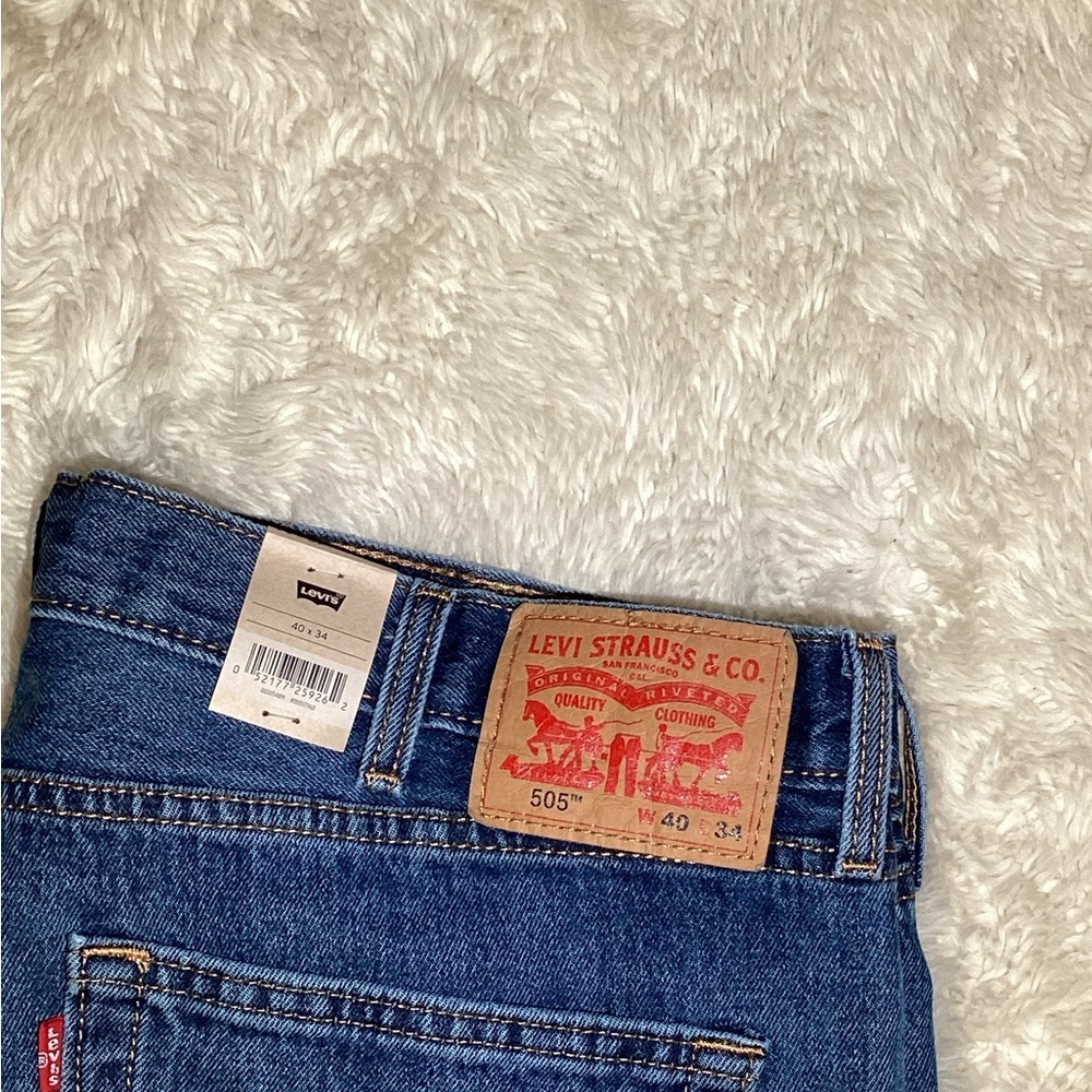 Levi's Men's Blue Straight Jeans size “40X34” - Picture 6 of 8